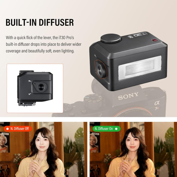 Спалах Godox iT30Pro F TTL Mini Flash for FUJIFILM (Black)(IT30PRO F BLACK)