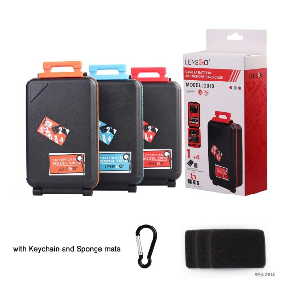Футляр для карт памяти и аккумуляторов или батарей АА D910