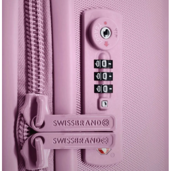 Чемодан Swissbrand Berlin (M) Violet (SWB_LHBER705M)