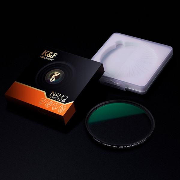 Світлофільтр K&F Concept 77мм, Nano-X, Black Mist 1/4 (KF01.1523)