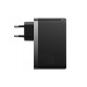 Мережевий зарядний пристрій з кабелем Baseus GaN5 Pro Fast Charger 2C+U 140 Вт чорний(З надшвидким кабелем даних USB-C до USB-C 240 Вт