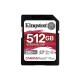 Карта памяти Kingston SDXC 512GB Canvas React Plus UHS-II 280R/150W U3 V60 for Full HD/4K (SDR2V6/512GB)