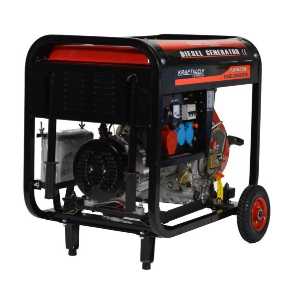 Генератор 6,5 kW 12/230/400V KWD6500E KD120 Kraft&Dele
