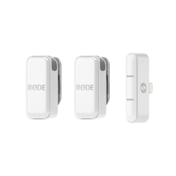 Бездротова мікрофонна система Rode Wireless Micro Lightning White (301067)