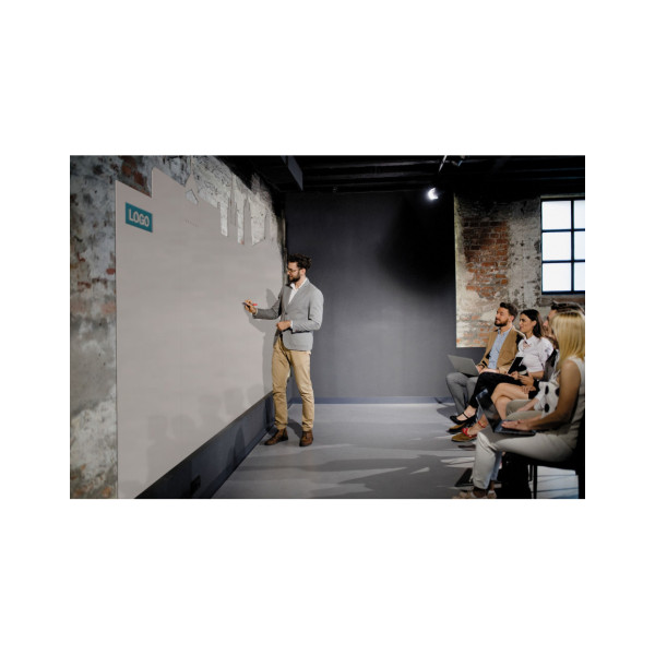Панель стеновая магнитно-маркерная 880x1180 серая Magnetoplan Infinity Wall X Gray (1040401)
