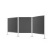 Система перегородок стаціонарна 3905 Magnetoplan Displayboards Set 3 (1101003)