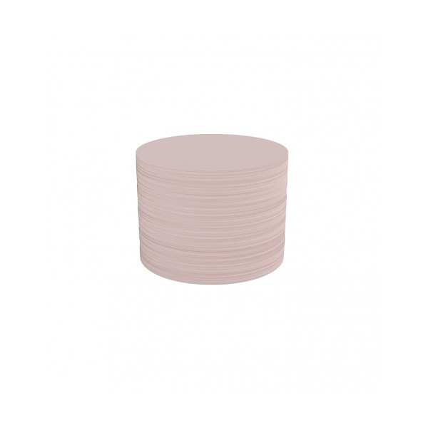 100 блідо-рожевих круглих карток модерації Magnetoplan Round Pink Set (111151618)