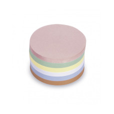 Карточки модерации круглые 140 разноцветные Magnetoplan Round Assorted Set (111151710)