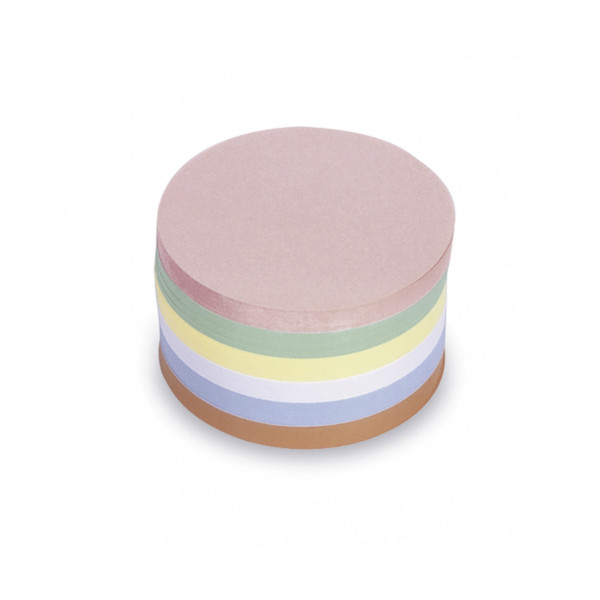 Карточки модерации круглые 140 разноцветные Magnetoplan Round Assorted Set (111151710)