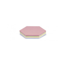 Карточки модерации гексагональные 190x165 разноцветные Magnetoplan Comb Assorted Set (112502310)