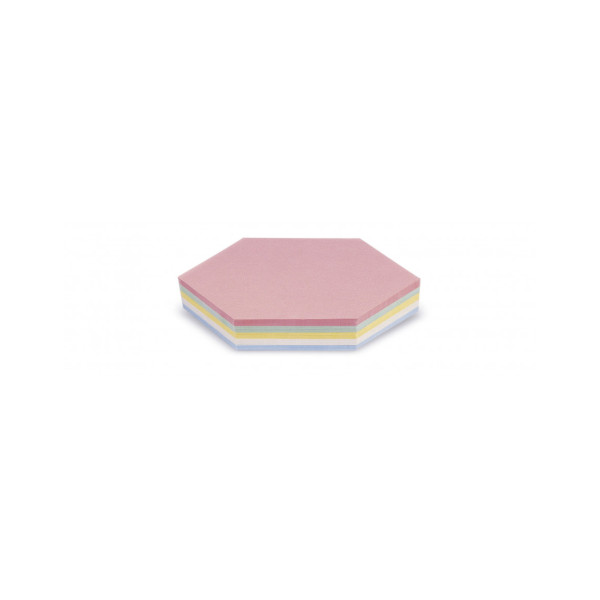 Карточки модерации гексагональные 190x165 разноцветные Magnetoplan Comb Assorted Set (112502310)