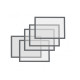 Рамки магнитные A5 серые Magnetofix Frame Gray Set (1131101)