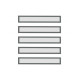 Рамки заголовков магнитные A4/A3 серые Magnetofix Frame TOPSIGN Gray Set (1131801)
