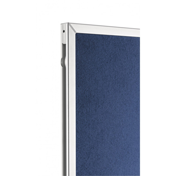Доска модерационная мобильная 1200x1500 синяя Magnetoplan Design-Seminarboard Evolution+ Mobile Felt-Blue (1151103)