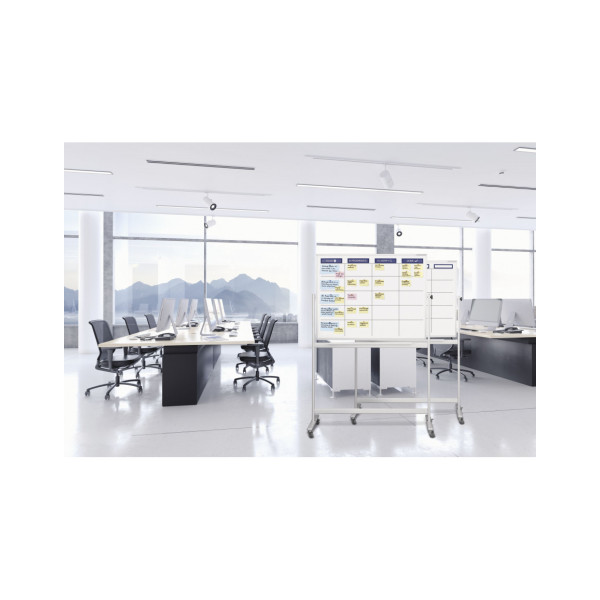 Планировщик мобильный 1200x900 Magnetoplan SCRUM-board Mobile Standard-Set (1240499)