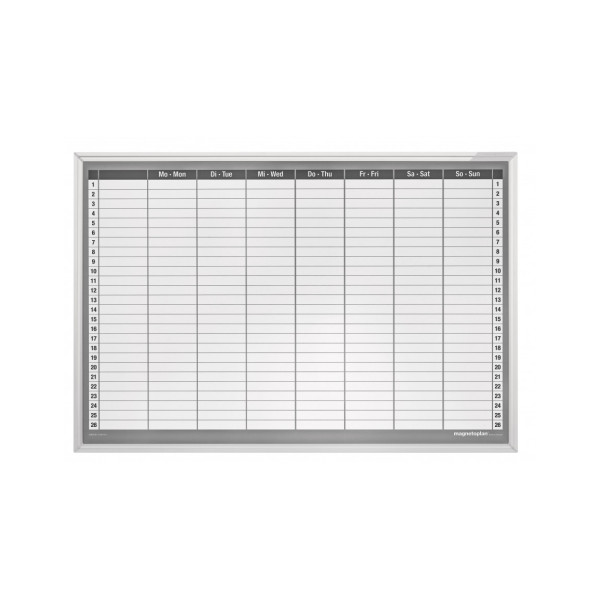 Планировщик недели 920x625 Magnetoplan Weekly Planner CC (1249107S)