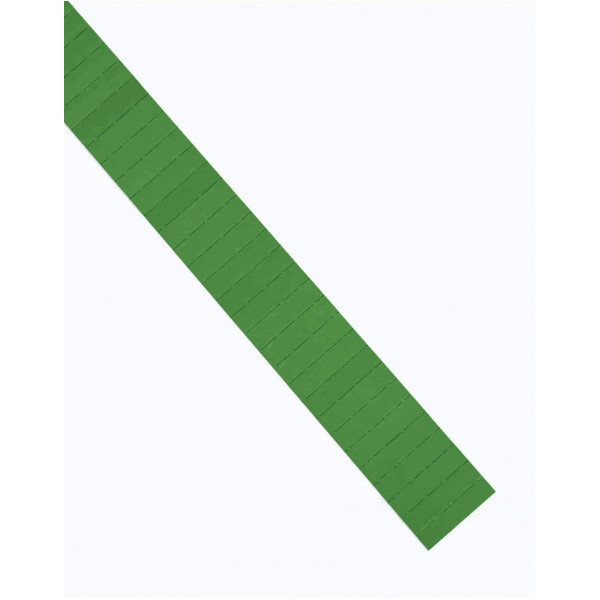 Карточки этикеточные 40x10 зеленые Magnetoplan Ferrocard Labels Green Set (1284105)