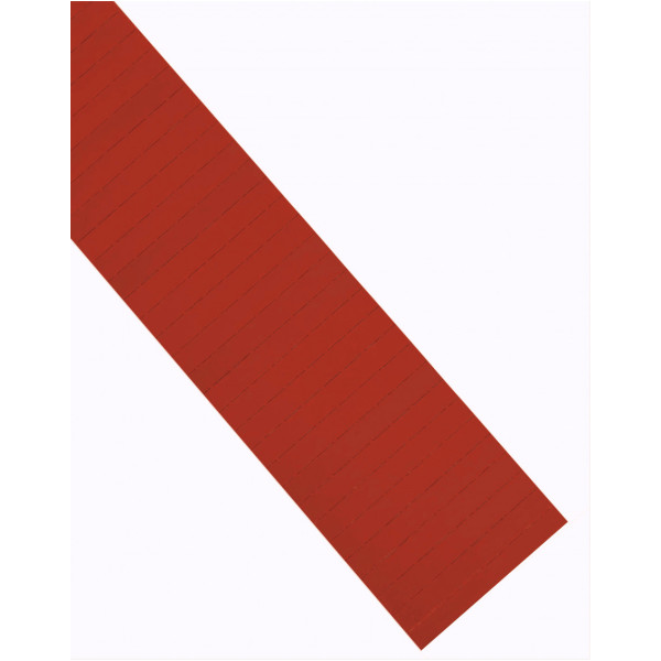 Етикеткові картки 80x10 червоні Magnetoplan Ferrocard Labels Red Set (1284606)
