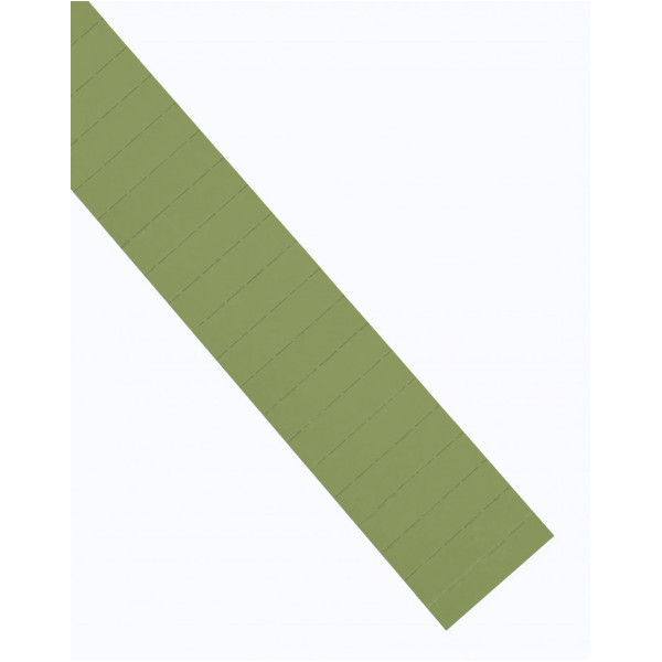 Етикеткові картки 60×15 оливкового кольору Magnetoplan Ferrocard Labels Olive Set (1286309)