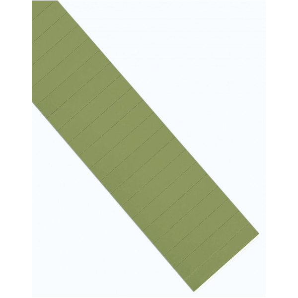 Етикеткові картки 80x15 оливкового кольору Magnetoplan Ferrocard Labels Olive Set (1286709)