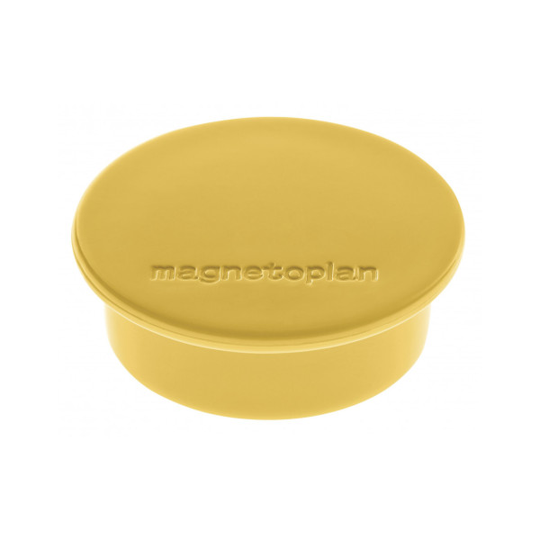 Магниты круглые 40/2.2 желтые Magnetoplan Discofix Color Yellow Set (1662002)