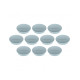 Магниты круглые 34/1.3 голубые Magnetoplan Discofix Junior Light-Blue Set (1662103)