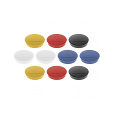 Магниты круглые 30/0.7 разноцветные Magnetoplan Discofix Standard Assorted Set (1664210)
