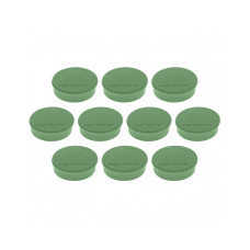 Магниты круглые 24/0.3 зеленые Magnetoplan Discofix Hobby Green Set (1664505)
