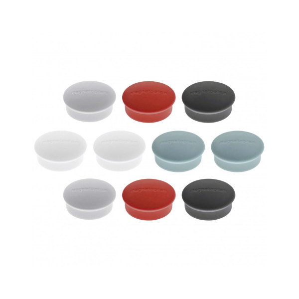 Магниты круглые 19/0.1 разноцветные Magnetoplan Discofix Mini Assorted Set (1664610)