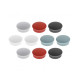 Магниты круглые 19/0.1 разноцветные Magnetoplan Discofix Mini Assorted Set (1664610)