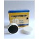 Магниты эргономичные большие 34/2 черные Magnetoplan Ergo Large Black Set (1665012)