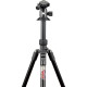 Штатив 3 LEGGED THING Punks Patti 2.0 Matte Black Алюминиевый, 4 секции, шаровая голова AirHed Mini и чехол в комплекте ( PATTIDARK2.0 )