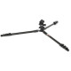 Штатив 3 LEGGED THING Punks Patti 2.0 Matte Black Алюминиевый, 4 секции, шаровая голова AirHed Mini и чехол в комплекте ( PATTIDARK2.0 )