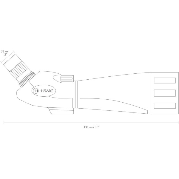 Подзорная труба Hawke Vantage 24-72x70 WP (51101)