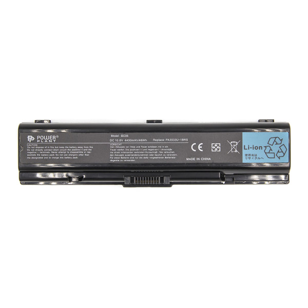Аккумулятор PowerPlant для ноутбуков TOSHIBA Satellite A200 (PA3534U-1BRS, TA3533LH) 10.8V 4400mAh