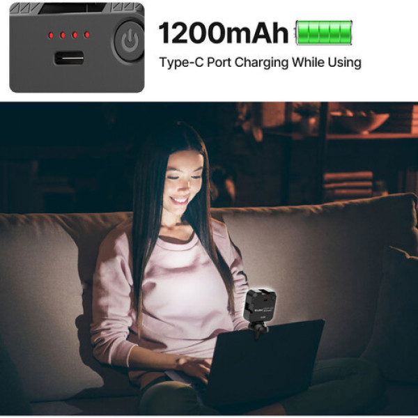 Міні LED‑світло Ulanzi VIJIM CL04 з прищепкою для телефона, iPadа, комп’ютера (CL04)