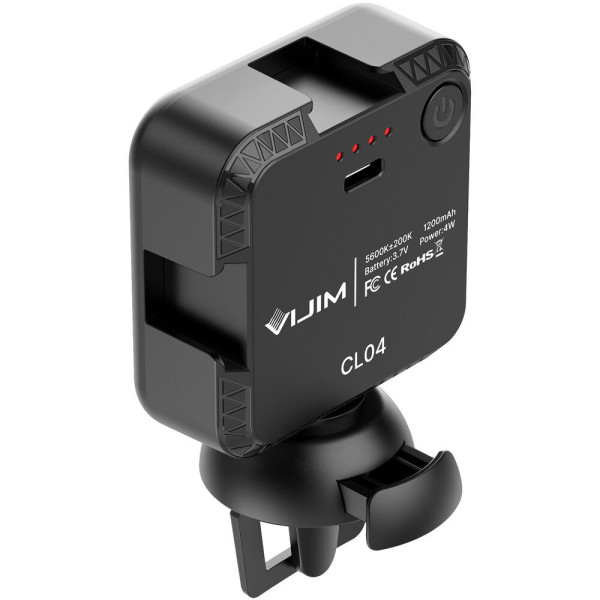 Міні LED‑світло Ulanzi VIJIM CL04 з прищепкою для телефона, iPadа, комп’ютера (CL04)