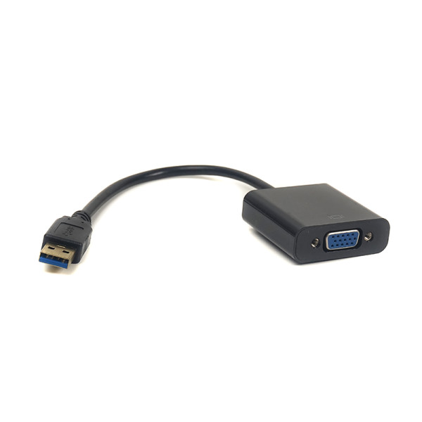 Кабель-переходник PowerPlant USB 3.0 M - VGA F
