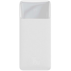Универсальная мобильная батарея Baseus Bipow 20000mAh, PD 15W, USB-C, 2xUSB QC 3.0 (white)