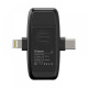 Микрофон беспроводной 3в1 iPhone/Android/камера двойной 50м Ulanzi V6
