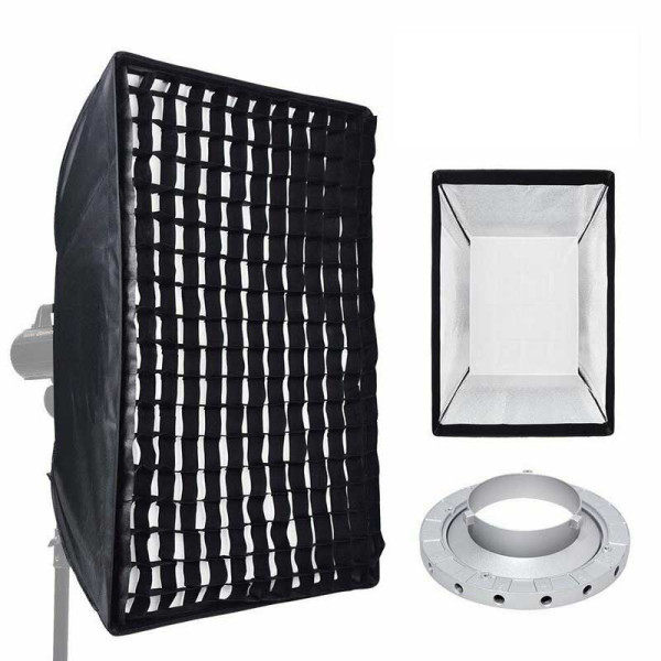 Софтбокс с сотами AccPro SB-70140G (70х140см)