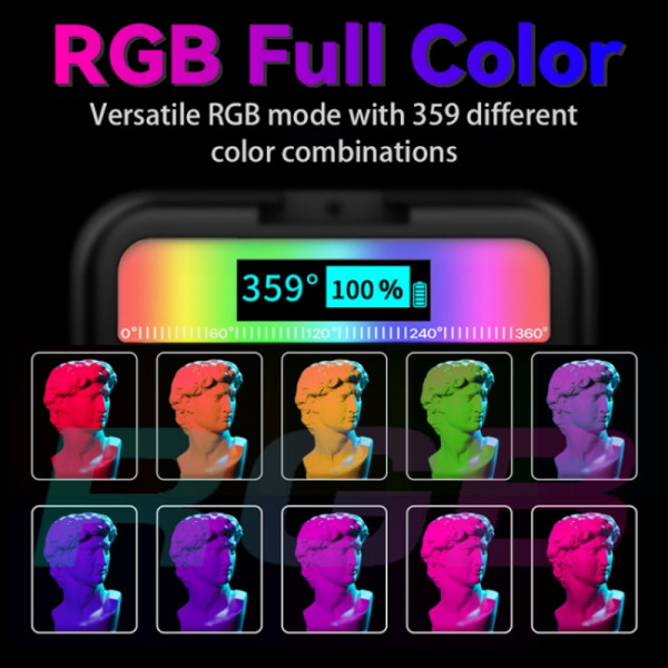 Накамерне світло Puluz PU560B RGB