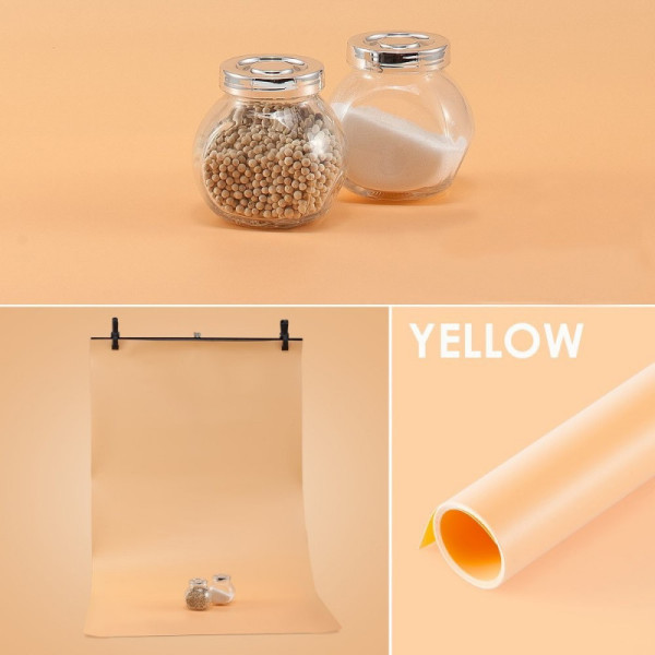 Фон для зйомки Visico PVC-1220 Orange (120x200см)