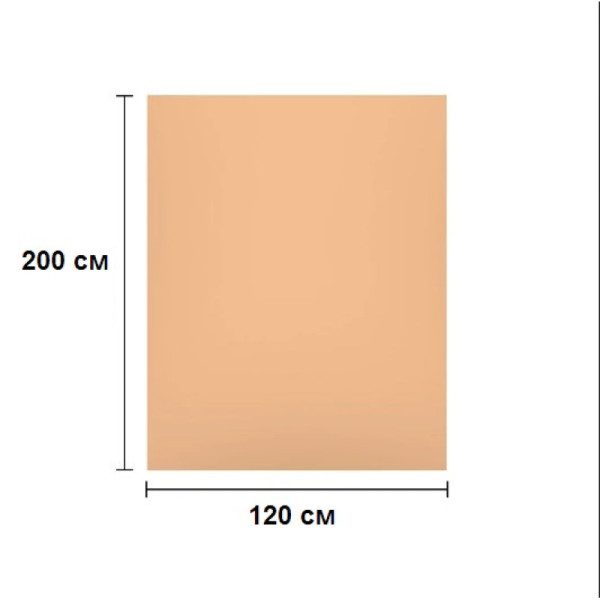 Фон для зйомки Visico PVC-1220 Orange (120x200см)