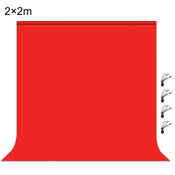 Фон студійний тканинний Puluz PU5207R red Chroma Key 2х2м