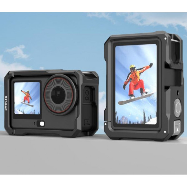 Рамка DJI Action 6 алюминиевая 1/4 холодный ботинок Puluz PU1074B