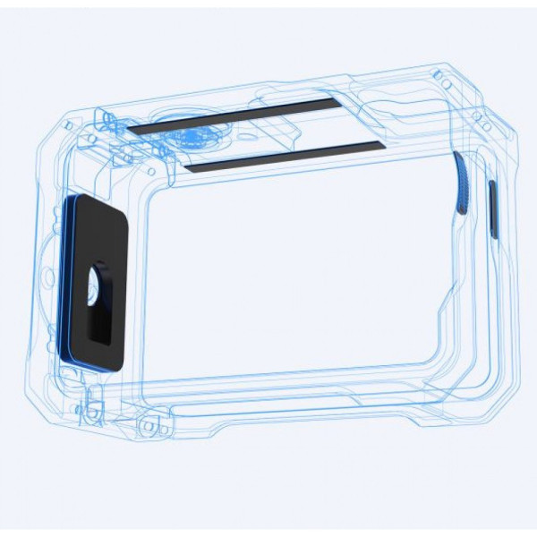 Рамка DJI Action 6 алюминиевая 1/4 холодный ботинок Puluz PU1074B