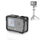 Рамка DJI Action 6 алюминиевая 1/4 холодный ботинок Puluz PU1074B