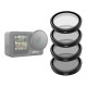 Фільтри DJI ACTION 5/4/3 набір CPL+ND8/16/32 TELESIN OA-FLT-005