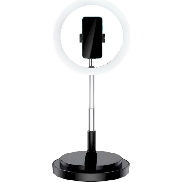 Кольцевая LED лампа Usams US-ZB120 Stretchable Selfie Ring Light Black